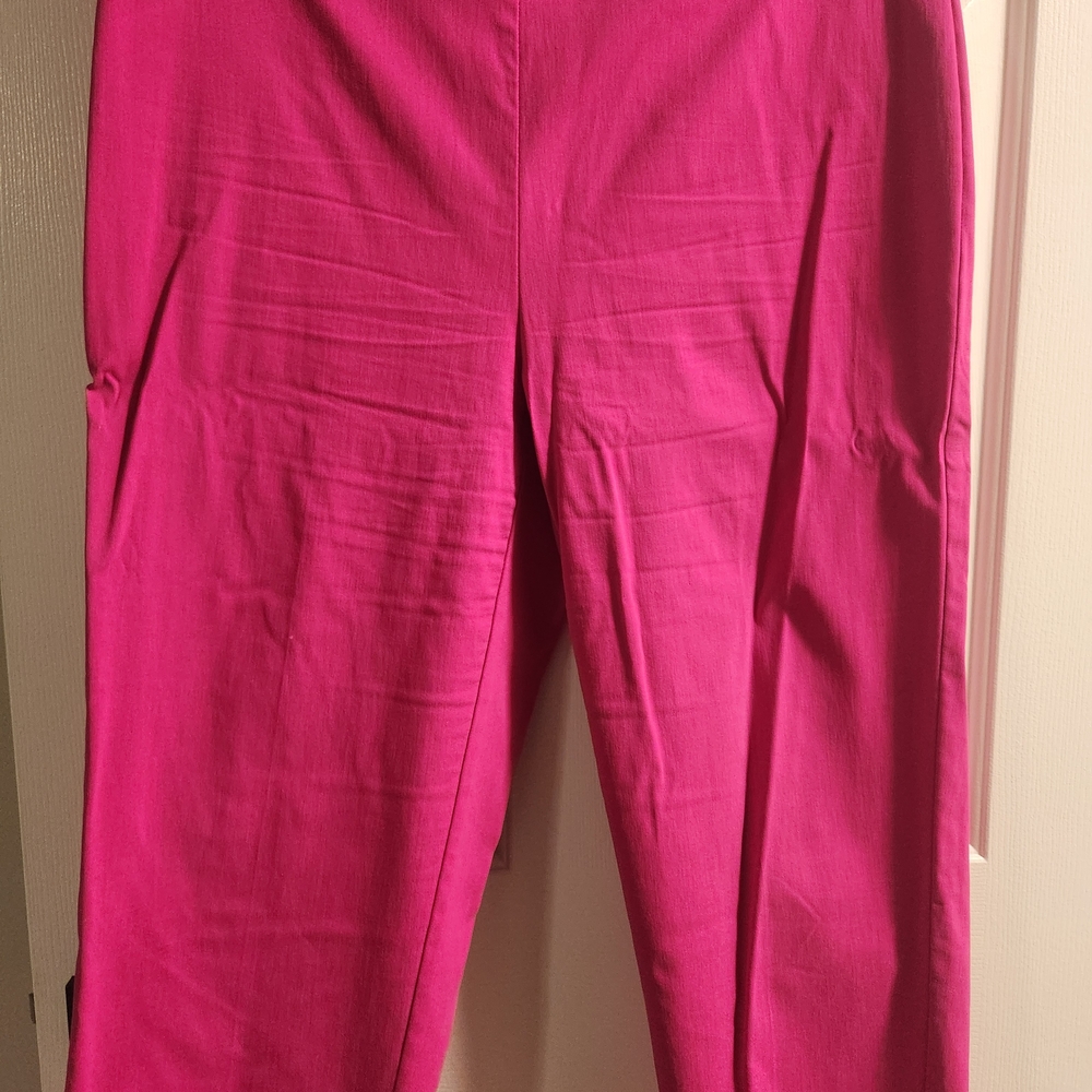 Attyre Hot Pink Straight Leg Women's Pants